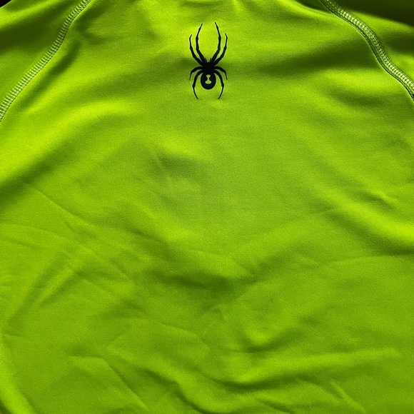 Long Sleeve Spyder T-Neck Quarter Zip - Picture 4 of 5